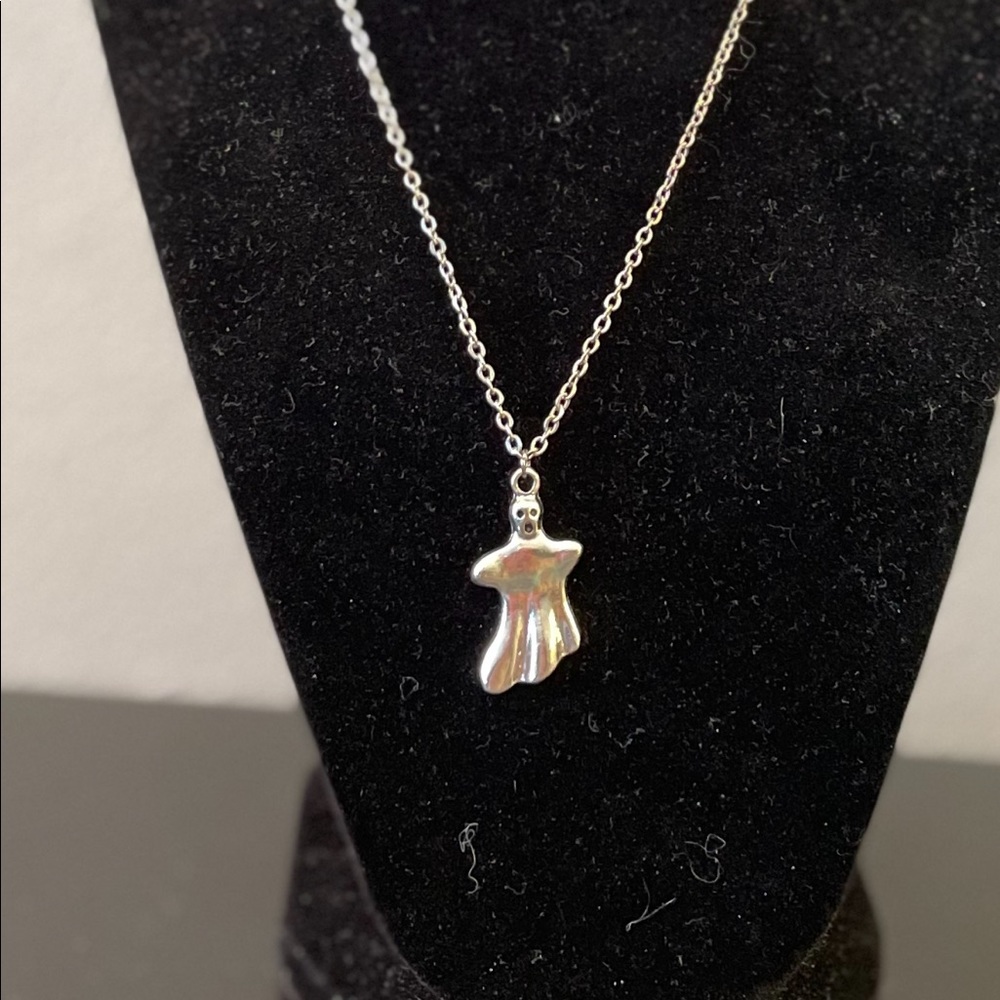 Handmade Ghost Necklace